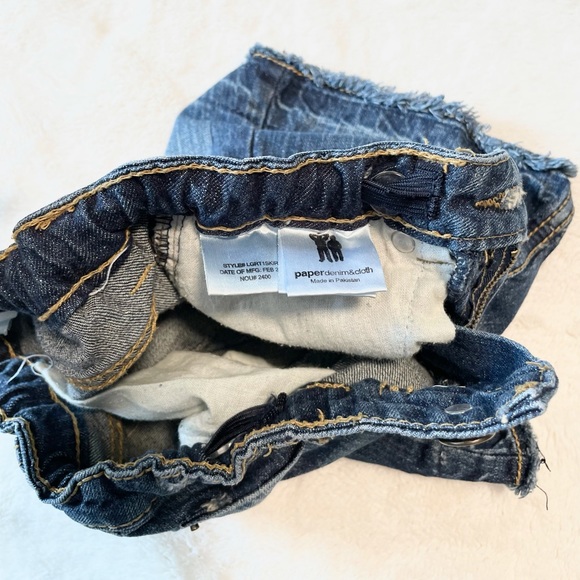 Girl’s Paper Denim & Cloth Distressed Denim Skirt - Picture 10 of 10